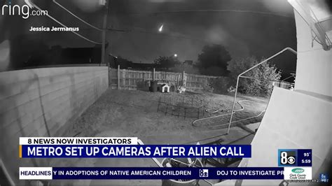 aliens in backyard in las vegas|Las Vegas police install cameras on home that。